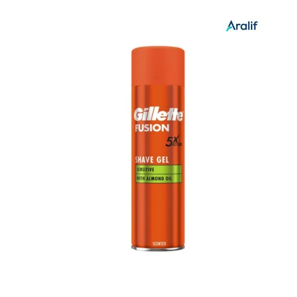 Gillette Fusion 5X Action Sensitive Shave Gel-75 ml