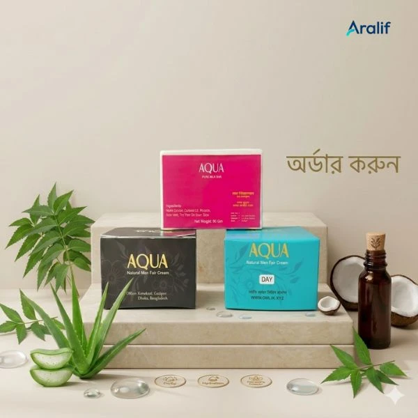 Aqua Men Day night & Soap combo Package