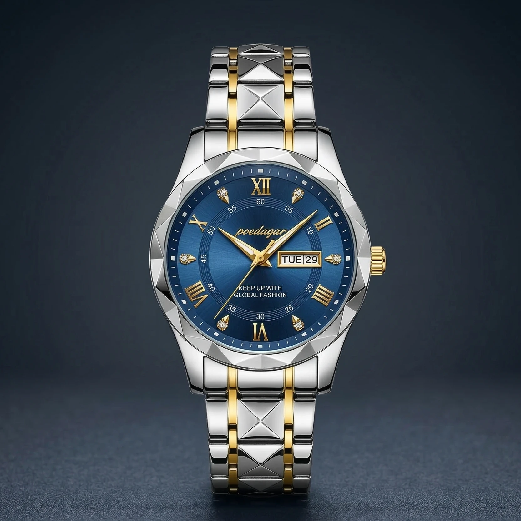 Poedagar Luxury Men's Watch-12682