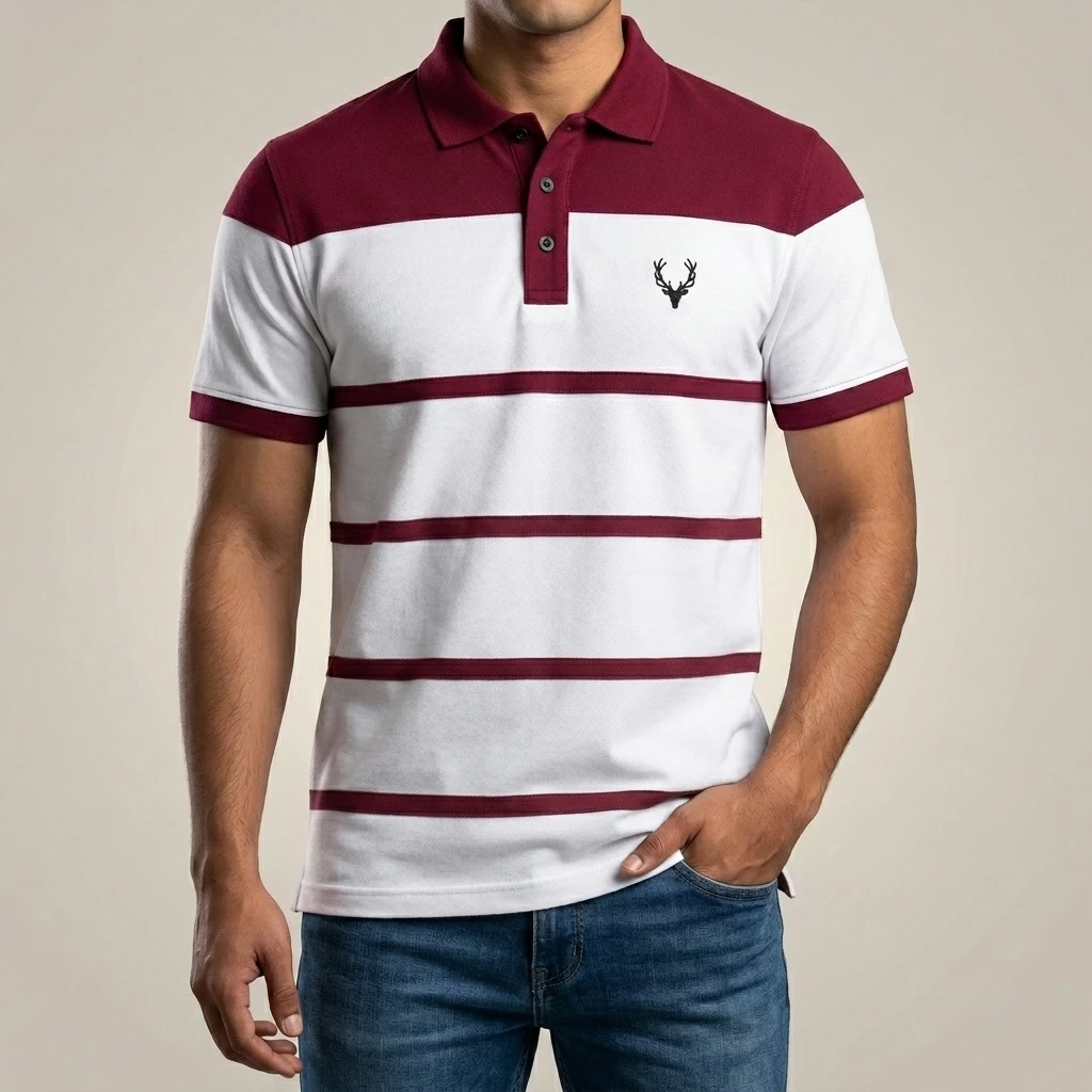 Premium Version Half Sleeve polo Shirt-13226
