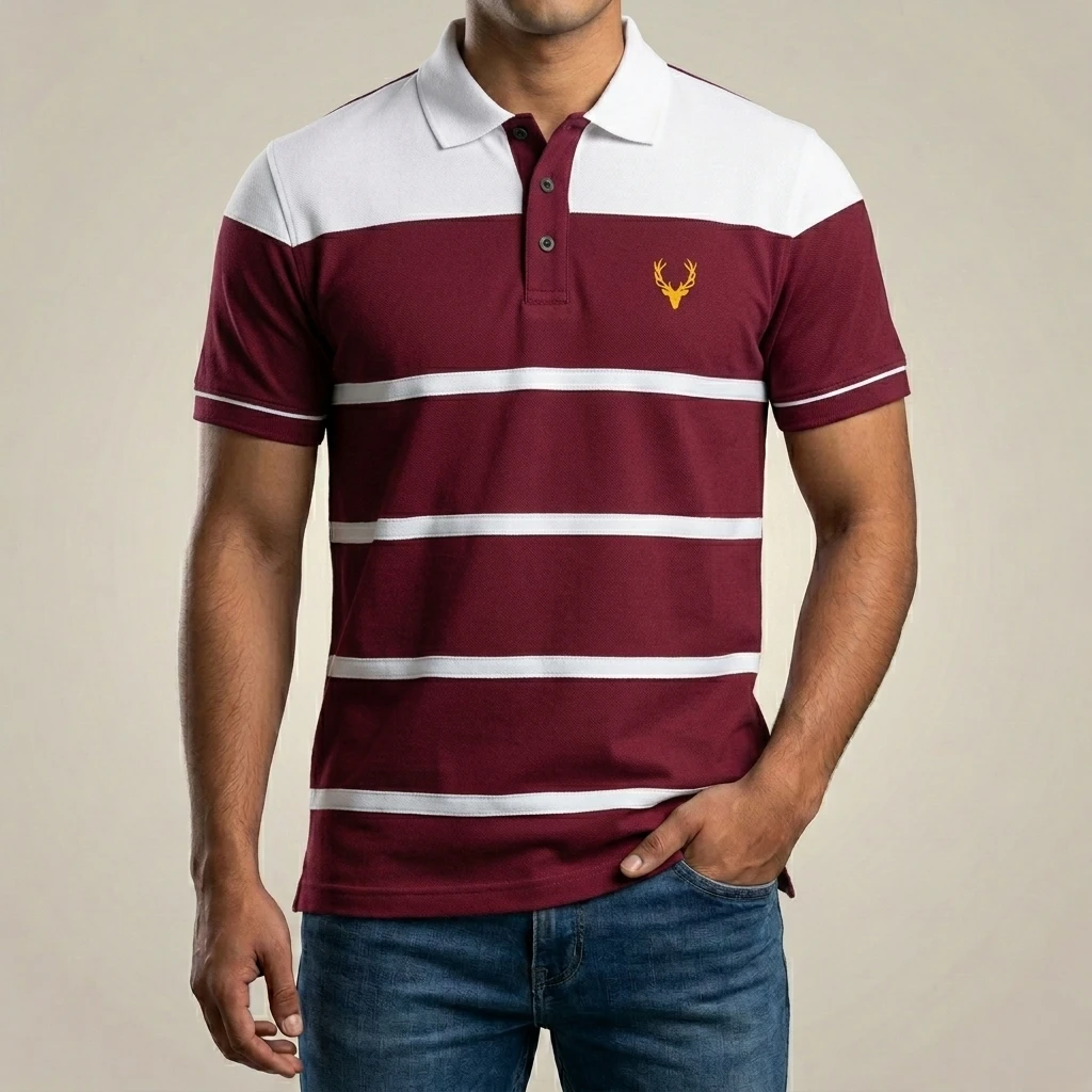 Premium Version Half Sleeve polo Shirt-13221