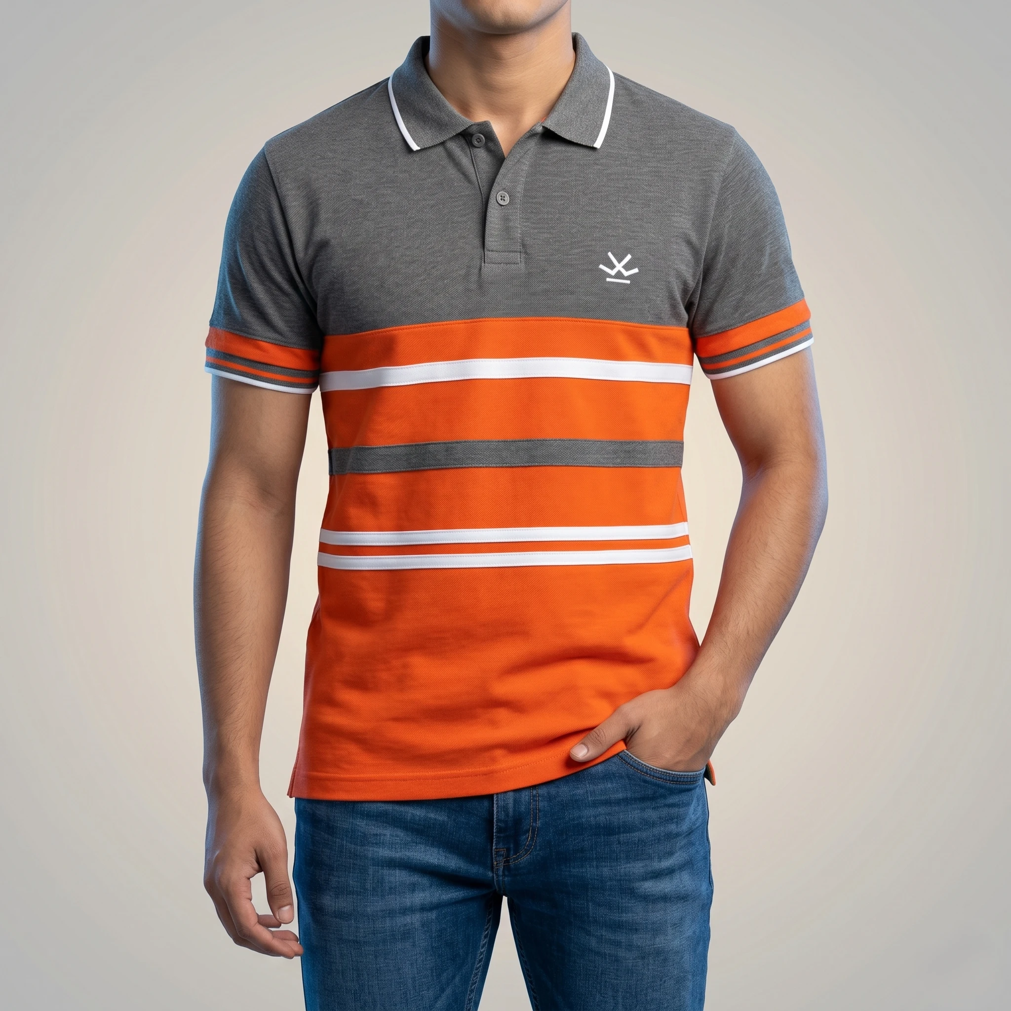 Premium Version Half Sleeve polo Shirt-13218