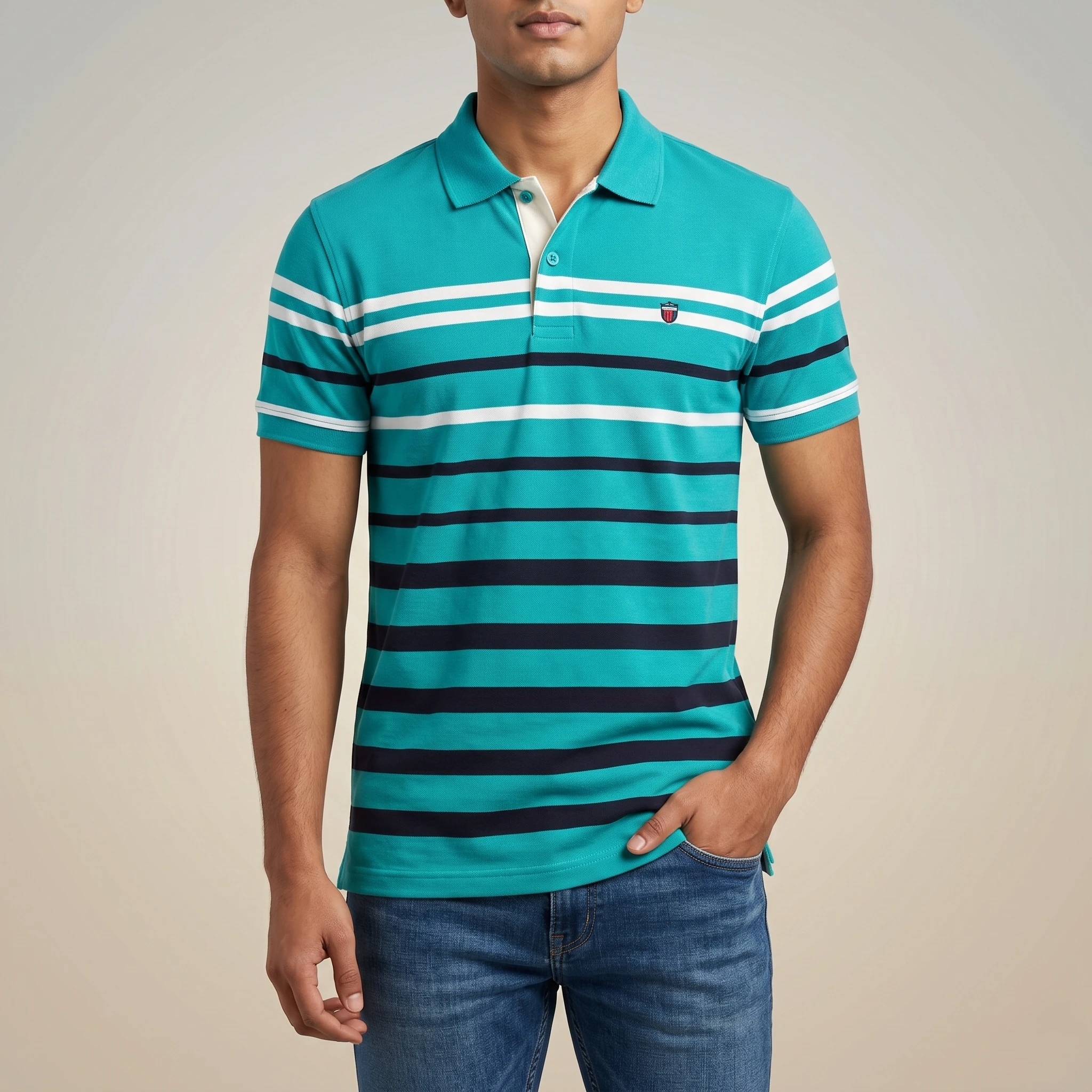 Premium Version Half Sleeve polo Shirt-13211