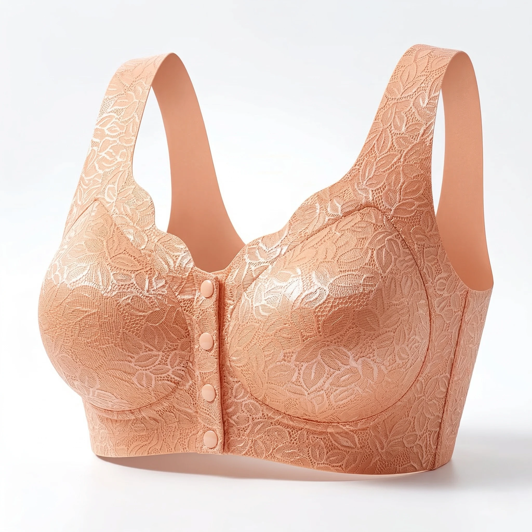Front Button Maternity Premium Bra for Women-12999