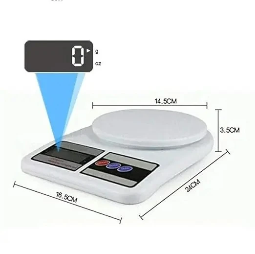 Digital Kitchen Scale 500g-10Kg