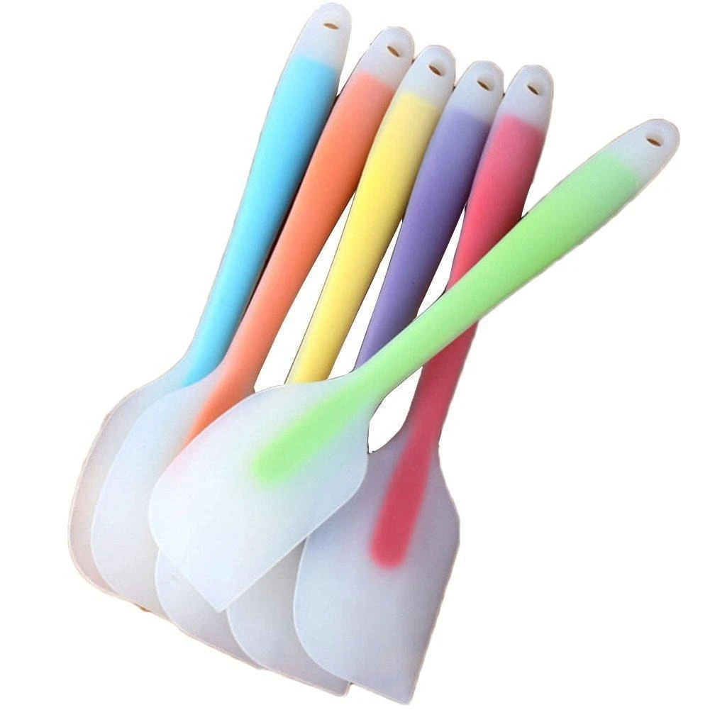 Baking Tools For Cakes Double Silicone Spatula Spoon Cookie Spatulas Pastry Scraper