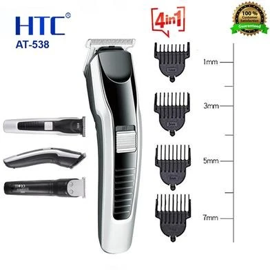 HTC AT-538 Rechargeable Hair & Beard Trimmer for Men