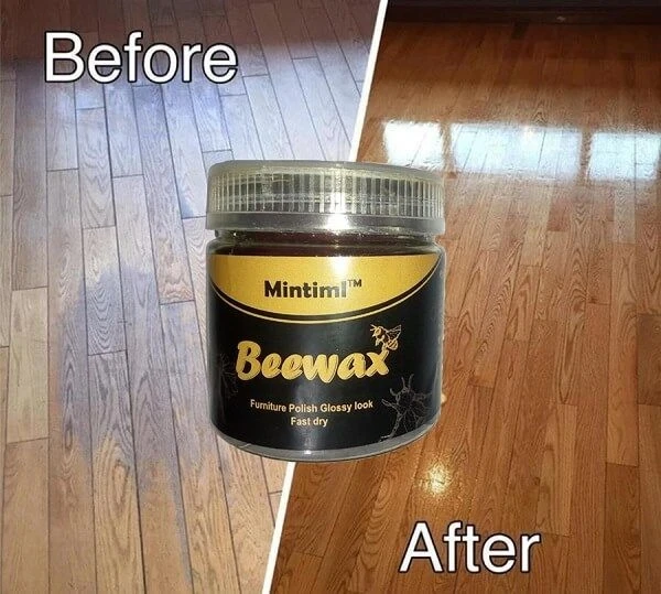 Mintiml Beeswax Wood Polish – All-Purpose Furniture Wax for Floor