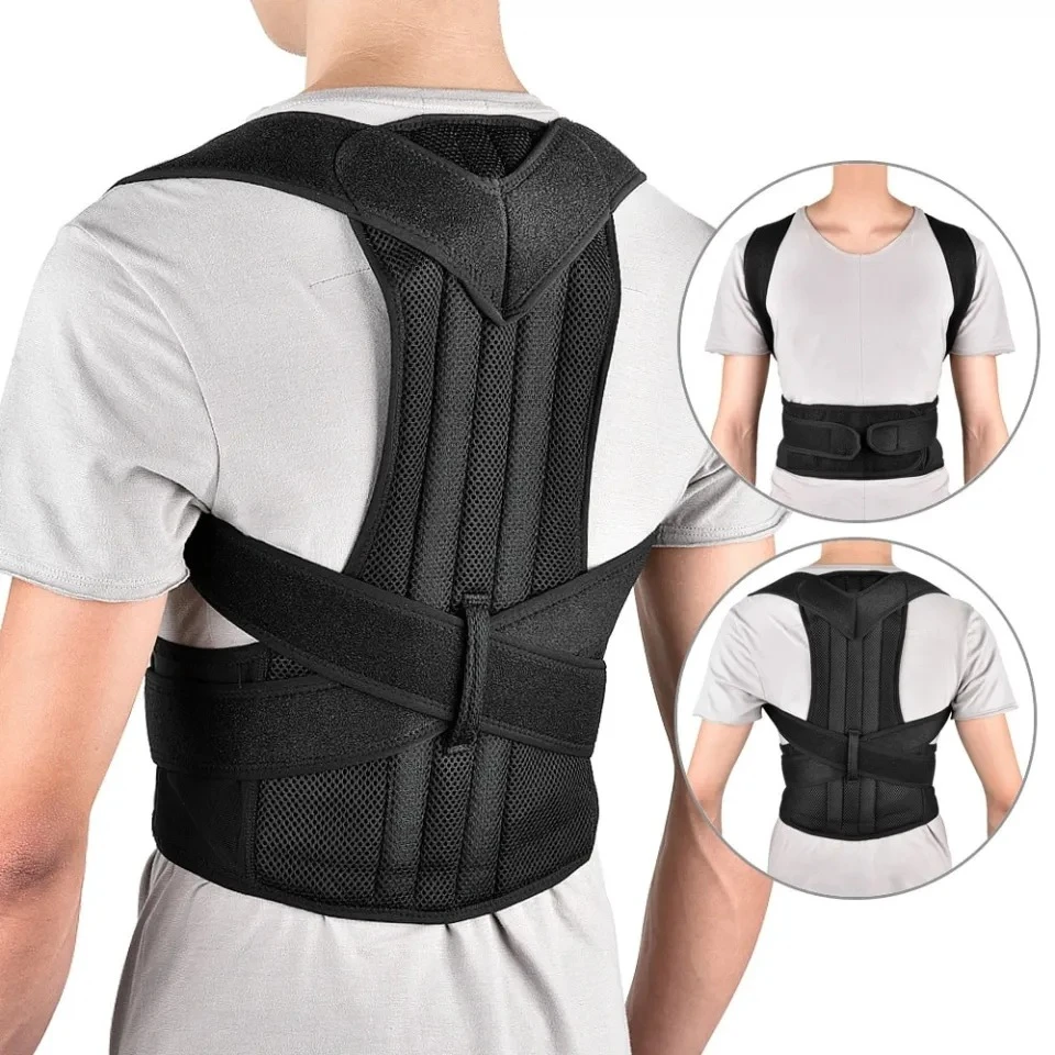 Back Posture Corrector Belt – Spine Support & Pain Relief for Men & Women