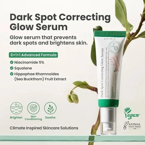 Axis-Y Dark Spot Correcting Glow Serum -50ml (Chinese)
