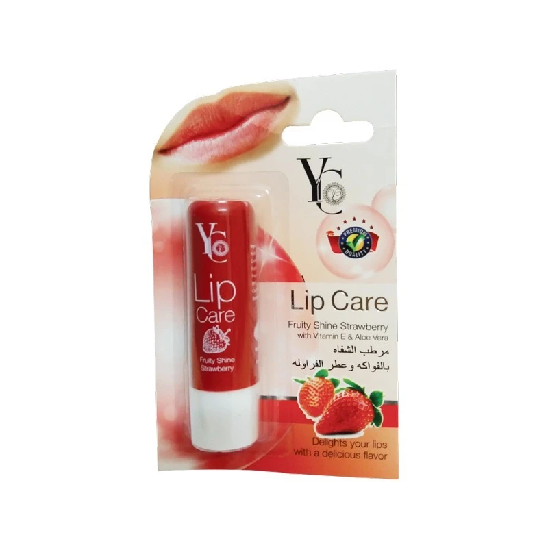 YC Fruity Shine -Vit E & Aloe Vera Lip Care - 3.8 Gm - Made in Thailand-original