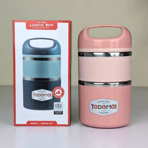 2.5 Layers 1.13L Stainless Steel Lunch Box