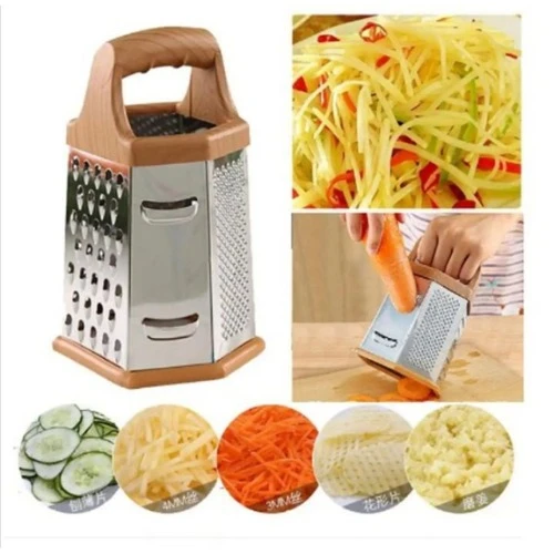 Food & Vegetable Grater,Slicer,Peelers. High Quality Stainless Steel (Multicolor)