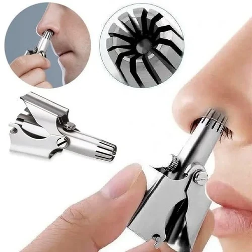 Stainless Steel Nose Hair Trimmer with Box