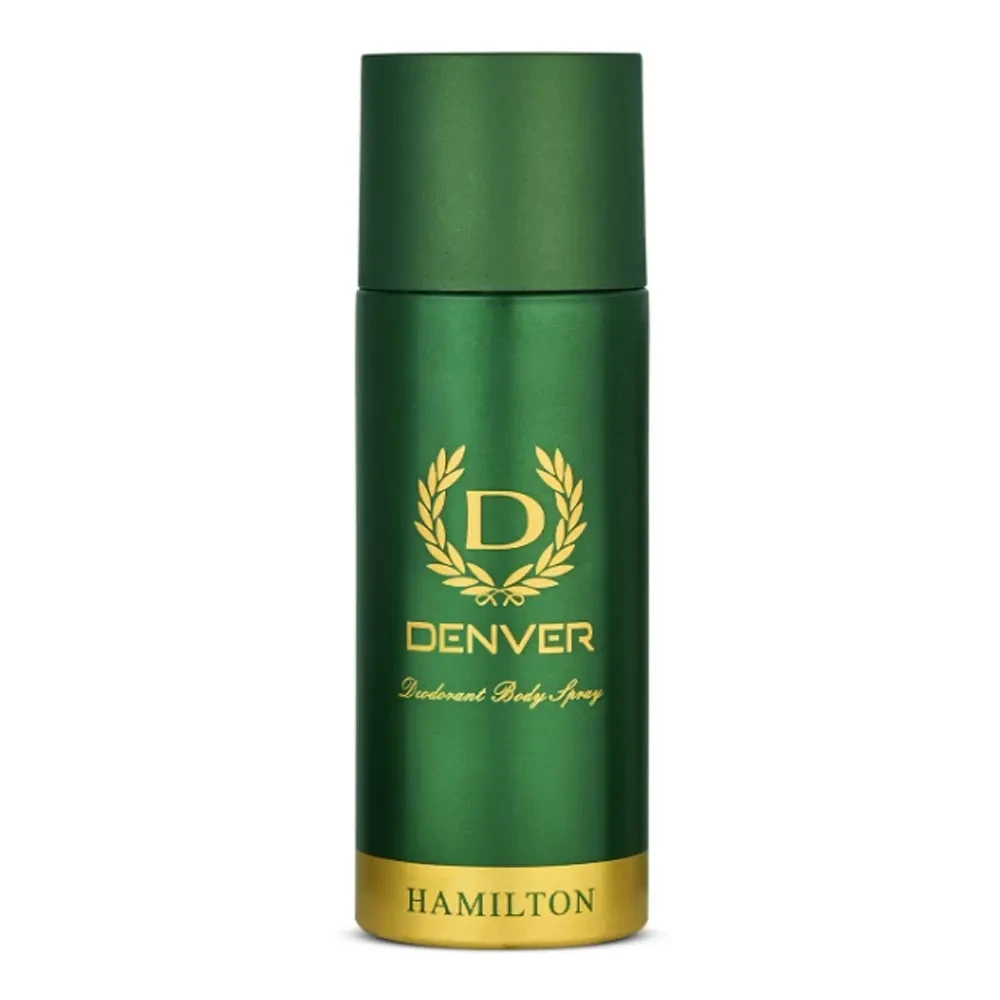 DENVER Hamilton Deodorant Body Spray – (165ML) Long Lasting Deo for Men