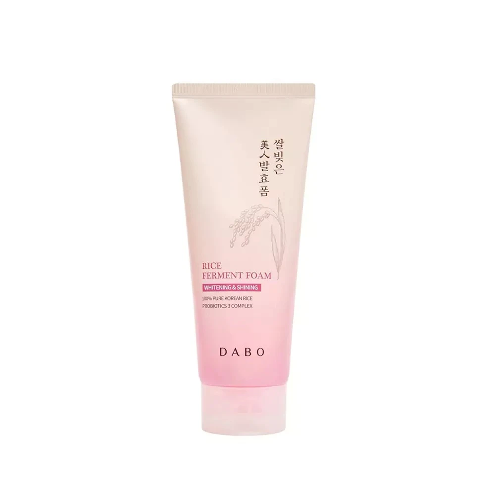 Dabo Rice Whitening Face Wash Shining Ferment Foam 180ml