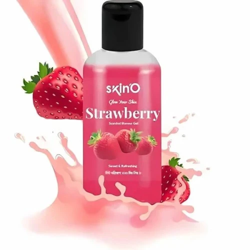 SkinO Strawberry Scented Shower Gel 220ml