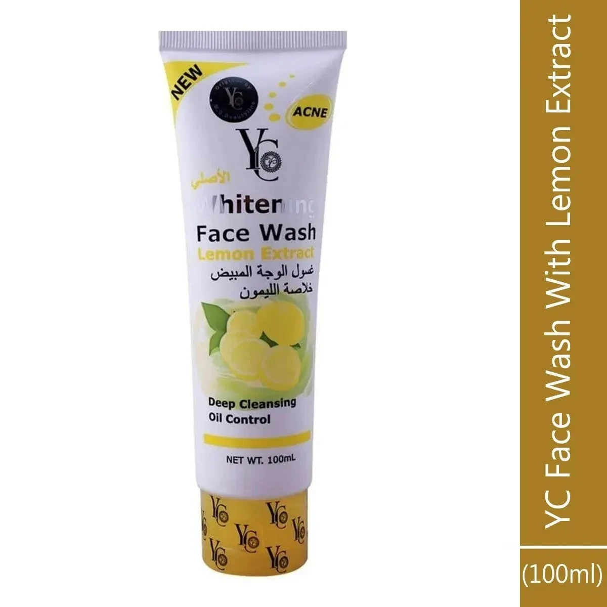 YC LEMON WHITENING FACE WASH 100 ML