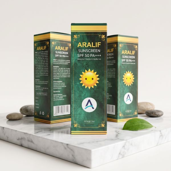 Aralif Pure Sunscreen Gel SPF50+